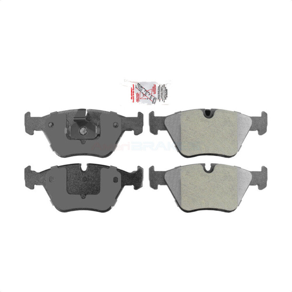 Front Semi-Metallic Disc Brake Pads NWF-PRM946 For BMW X3 330Ci 330i Z4 330xi M3 by AmeriBRAKES