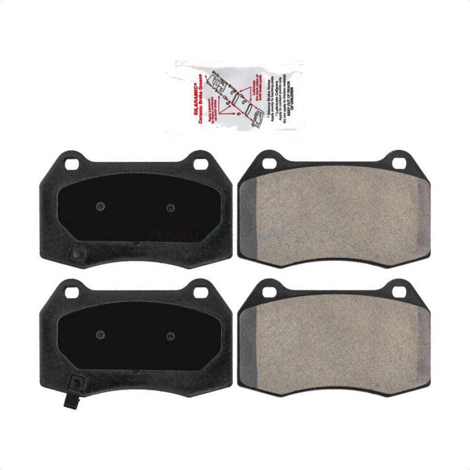 Front Semi-Metallic Disc Brake Pads NWF-PRM960 For Nissan Sentra 350Z INFINITI G35