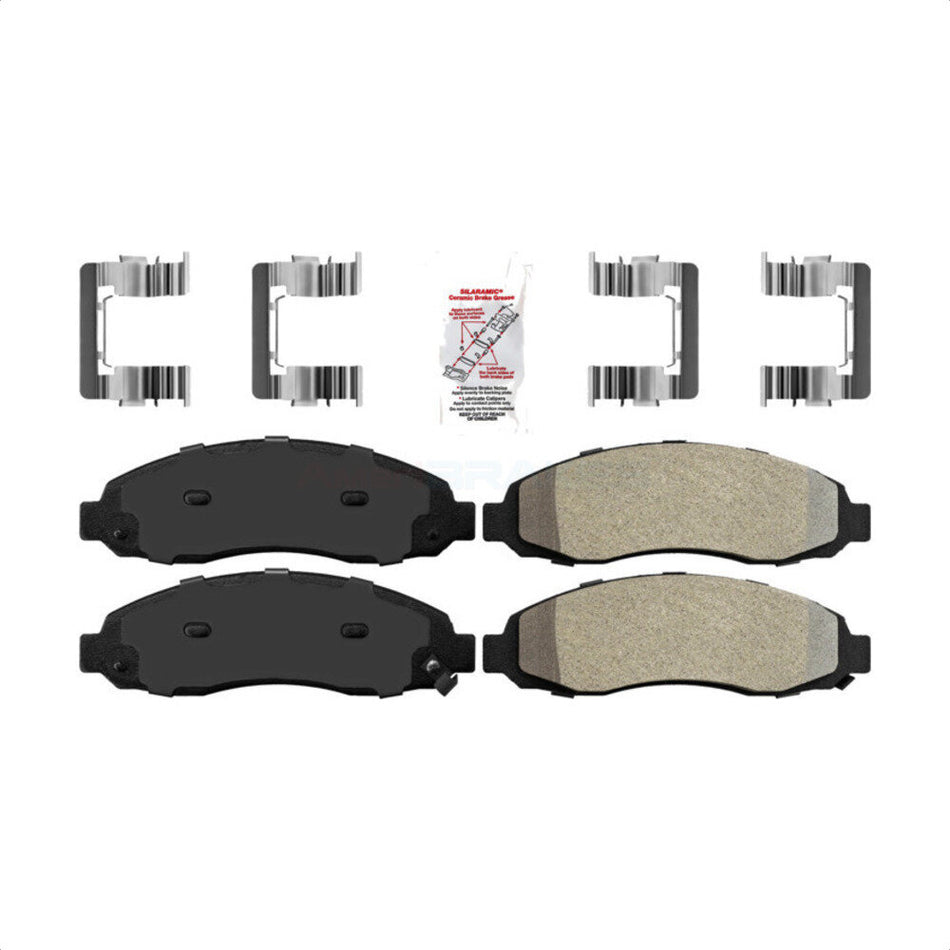 Front Semi-Metallic Disc Brake Pads NWF-PRM962 For 2003-2004 Dodge Dakota