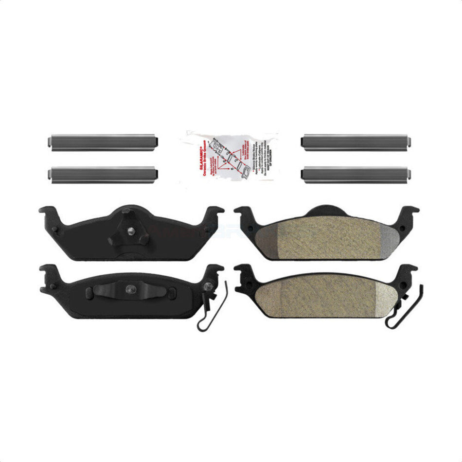 Rear Semi-Metallic Disc Brake Pads NWF-PRM963 For 2002-2004 Dodge Dakota