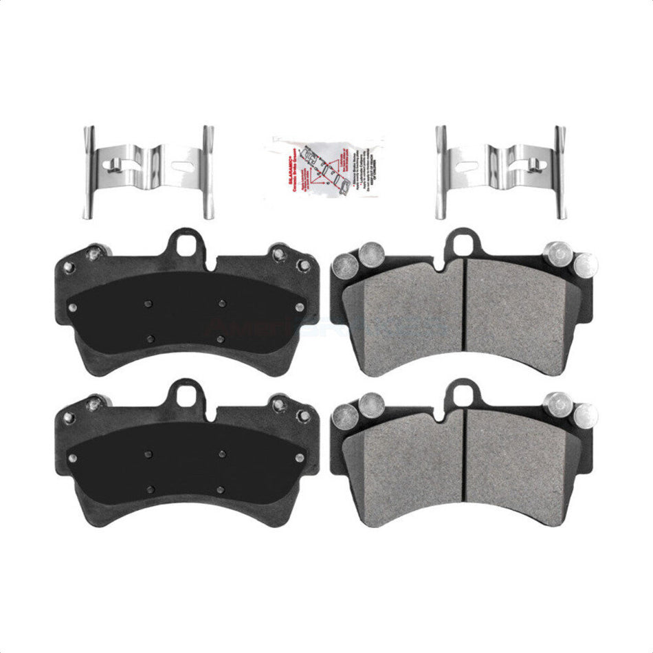 Front Semi-Metallic Disc Brake Pads NWF-PRM977 For Audi Q7 Porsche Cayenne Volkswagen Touareg R8 by AmeriBRAKES