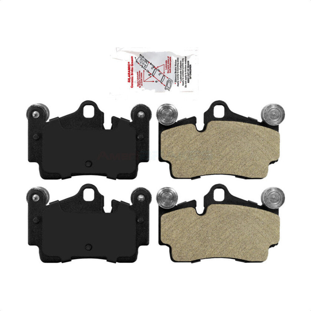 Rear Semi-Metallic Disc Brake Pads NWF-PRM978 For Audi Q7 Porsche Cayenne Volkswagen Touareg by AmeriBRAKES