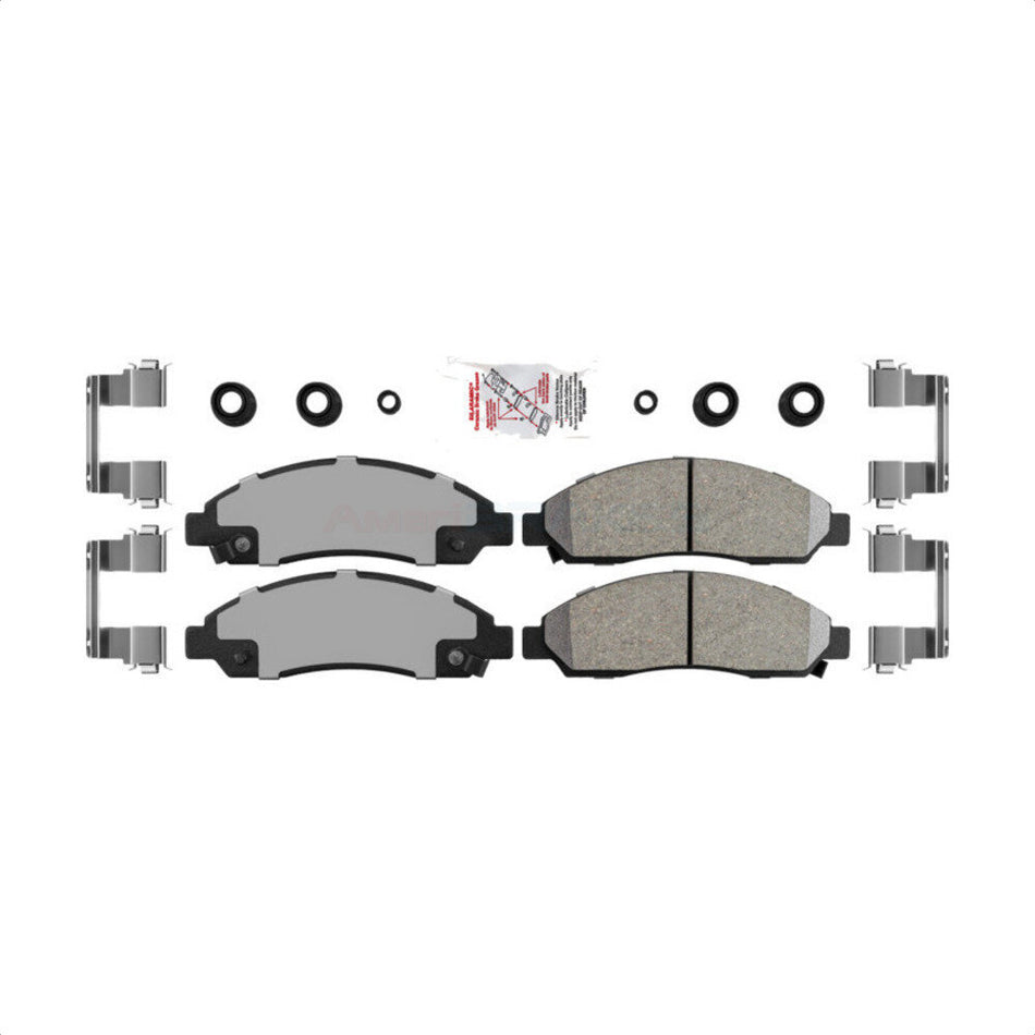 Front Ceramic Disc Brake Pads NWF-PTC1039 For Chevrolet Colorado GMC Canyon Isuzu i-280 i-350 i-290