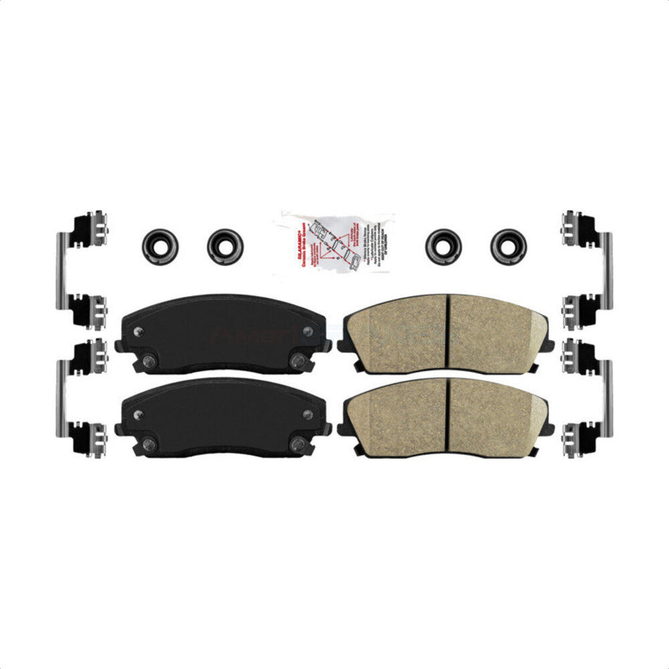 Front Ceramic Disc Brake Pads NWF-PTC1056 For Dodge Chrysler 300 Charger Challenger Magnum