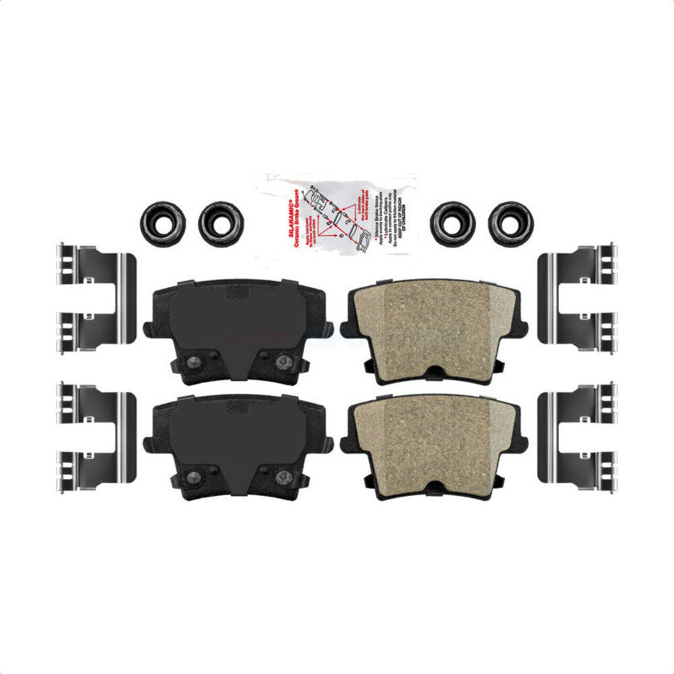 Rear Ceramic Disc Brake Pads NWF-PTC1057 For Dodge Chrysler 300 Charger Challenger Magnum Avenger