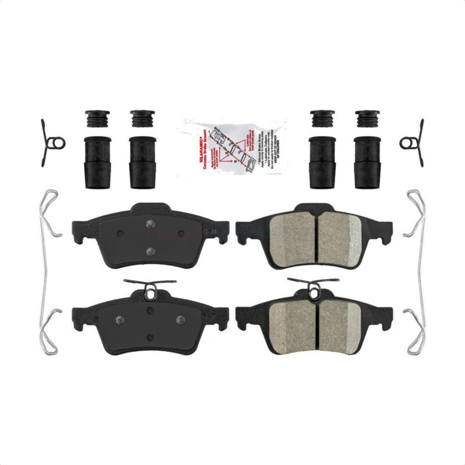 Rear Ceramic Disc Brake Pads NWF-PTC1095 For Ford Mazda 3 Escape Focus 5 Chevrolet Cobalt Transit XF