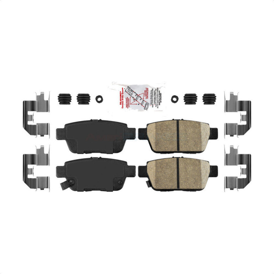 Rear Ceramic Disc Brake Pads NWF-PTC1103 For Honda Ridgeline Acura TL