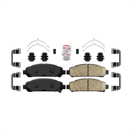 Front Ceramic Disc Brake Pads NWF-PTC1401 For 2009-2016 Toyota Venza by AmeriBRAKES