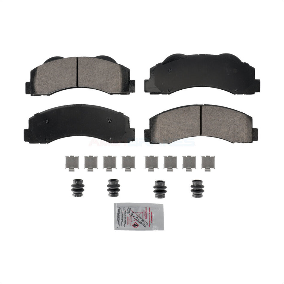 Front Disc Brake Pads NWF-PTC1414 For Ford F-150 Expedition Lincoln Navigator by AmeriBRAKES