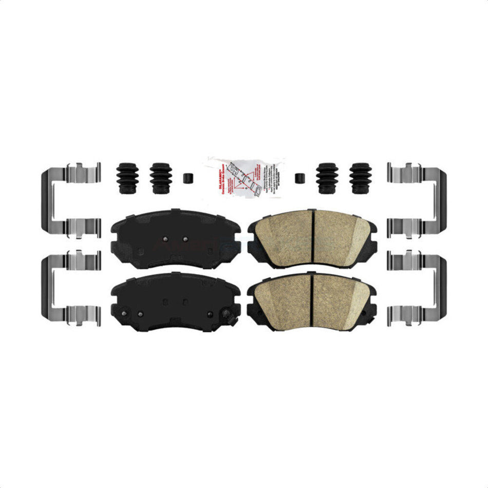 Front Ceramic Disc Brake Pads NWF-PTC1421 For Chevrolet Equinox GMC Terrain Buick Malibu Impala ELR