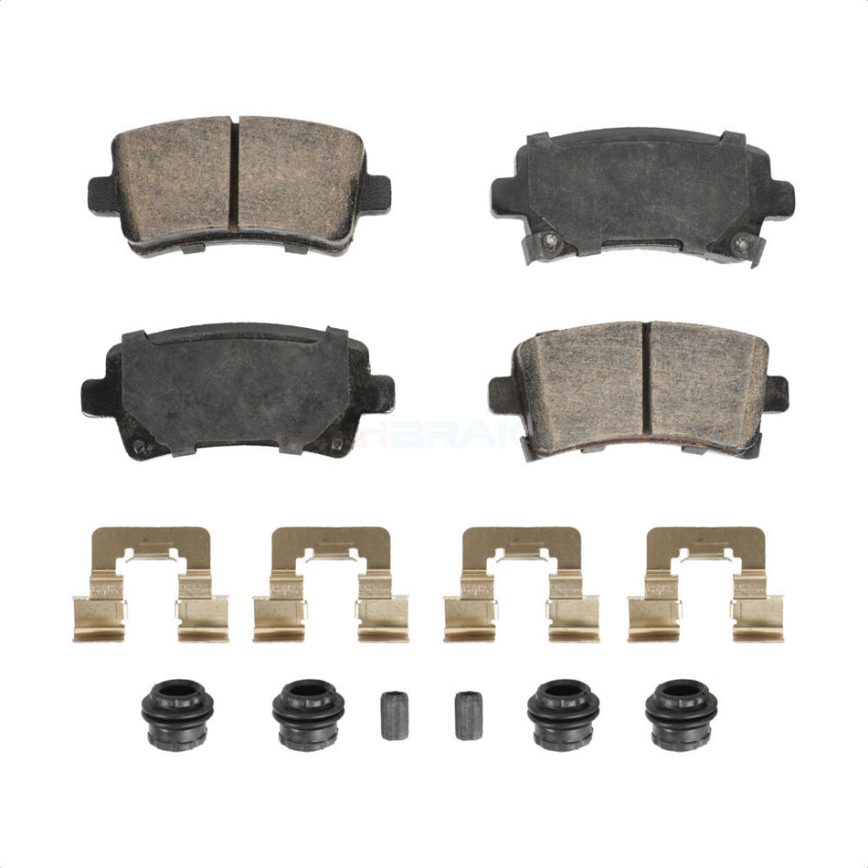 Rear Ceramic Disc Brake Pads NWF-PTC1430A For Chevrolet Malibu Buick LaCrosse Regal Saab 9-5