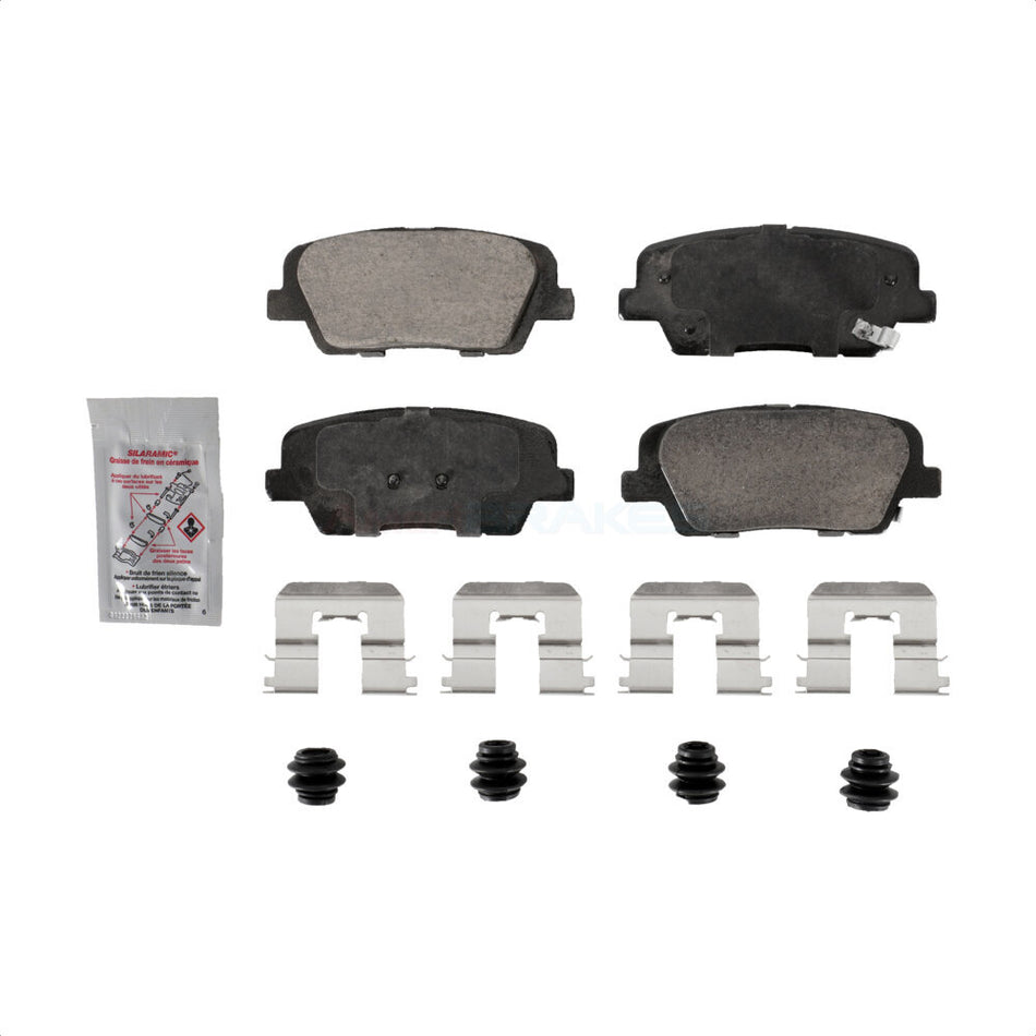 Rear Disc Brake Pads NWF-PTC1439 For Kia Sorento Hyundai Santa Fe Sport XL by AmeriBRAKES