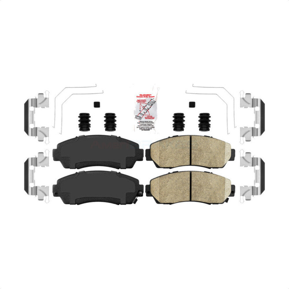 Front Ceramic Disc Brake Pads NWF-PTC1521 For Honda CR-V Odyssey Civic ...