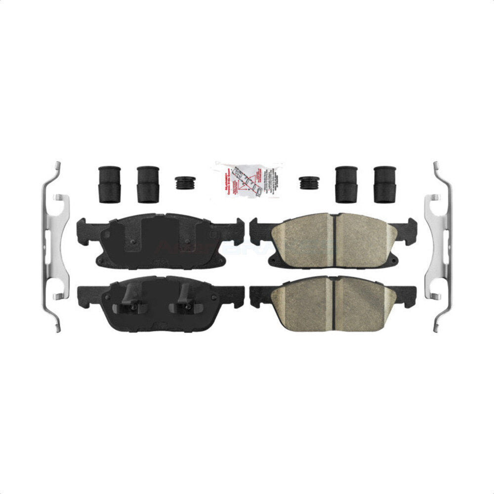 Front Ceramic Disc Brake Pads NWF-PTC1818 For Ford Edge Lincoln MKX Nautilus by AmeriBRAKES