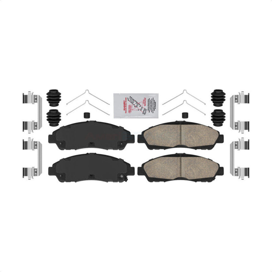 Front Ceramic Disc Brake Pads NWF-PTC1896 For Chevrolet Cadillac XT5 Traverse GMC Acadia Buick XT6