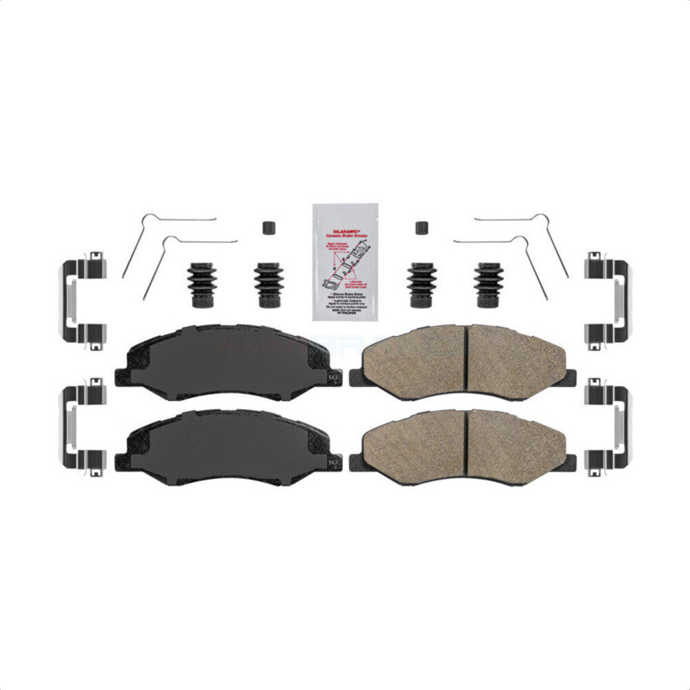 Front Ceramic Disc Brake Pads NWF-PTC2089 For 2018-2023 Honda Odyssey by AmeriBRAKES