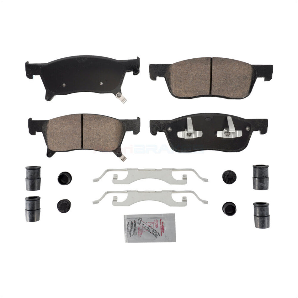 Front Ceramic Disc Brake Pads NWF-PTC2170 For 2019-2024 Subaru Ascent
