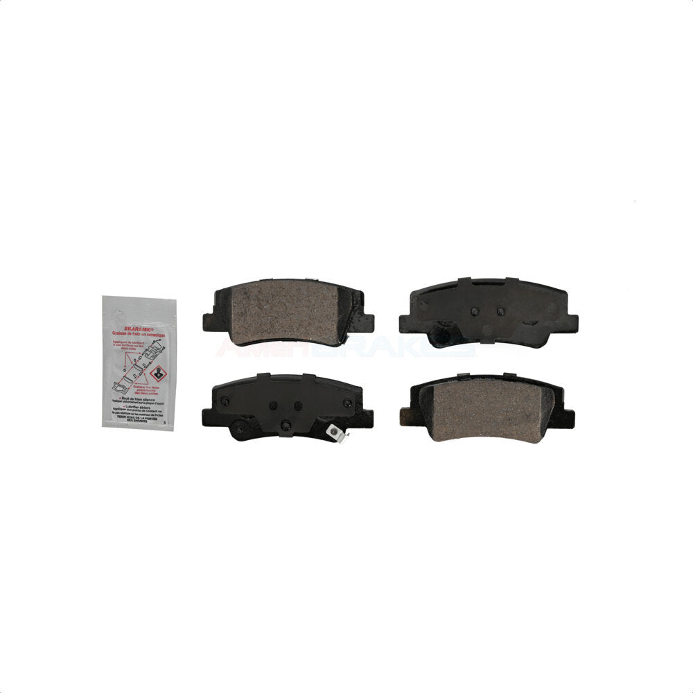 Rear Ceramic Disc Brake Pads NWF-PTC2299 For Hyundai Sonata Kia K5 Tucson by AmeriBRAKES