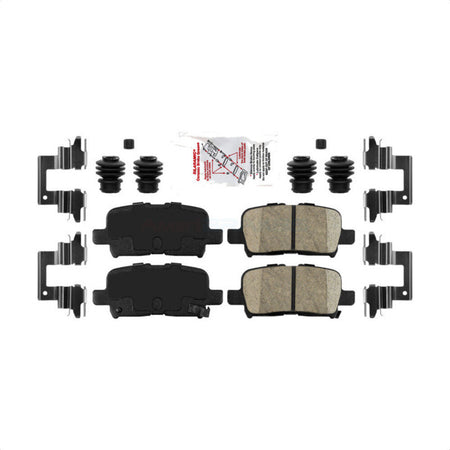 Rear Ceramic Disc Brake Pads NWF-PTC865 For Honda Pilot Odyssey Acura MDX by AmeriBRAKES