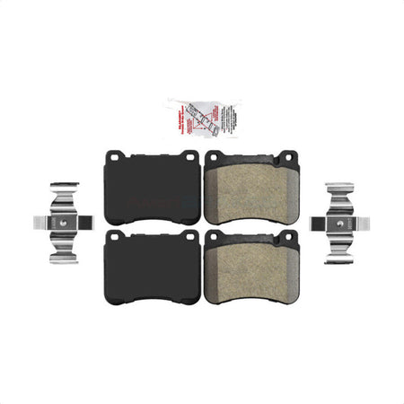 Front Semi-Metallic Disc Brake Pads NWF-PTM1121 For Mercedes-Benz C230 CLK350 C320 SLK350 SLK300 by AmeriBRAKES