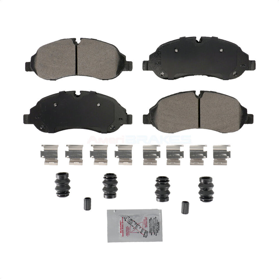 Front Semi-Metallic Disc Brake Pads NWF-PTM1774 For Ford Transit-250 Transit-150 Transit-350 HD