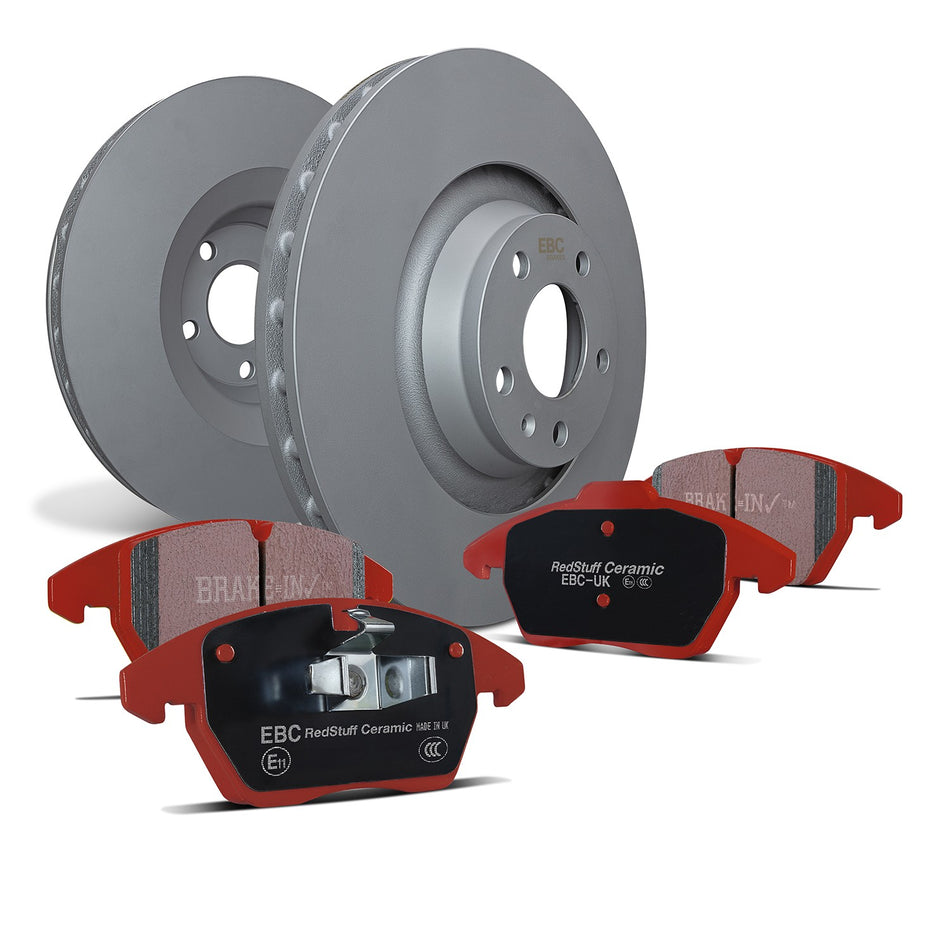 EBC Brakes Brake Pad and Rotor - PD02KR014