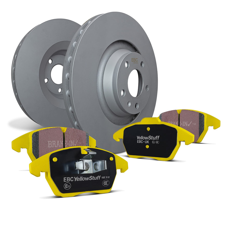 EBC Brakes Brake Pad and Rotor - PD03KR984