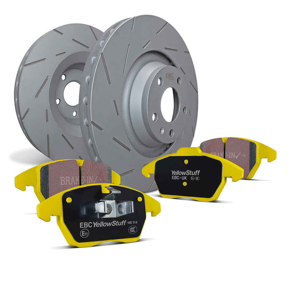 EBC Brakes Brake Pad and Rotor - PD08KF680