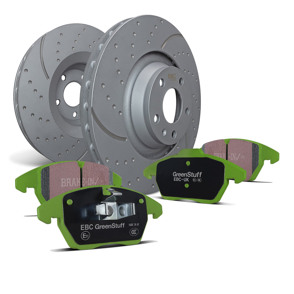 EBC Brakes Brake Pad and Rotor - PD11KF866