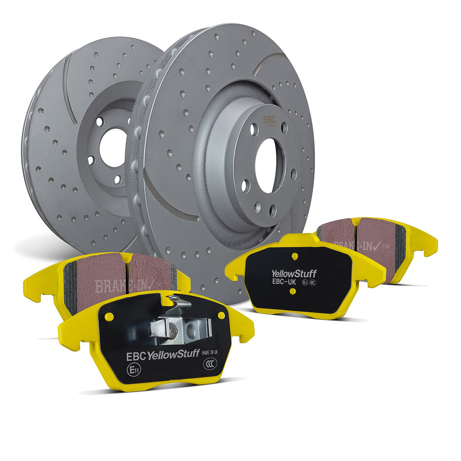 EBC Brakes Brake Pad and Rotor - PD13KF158