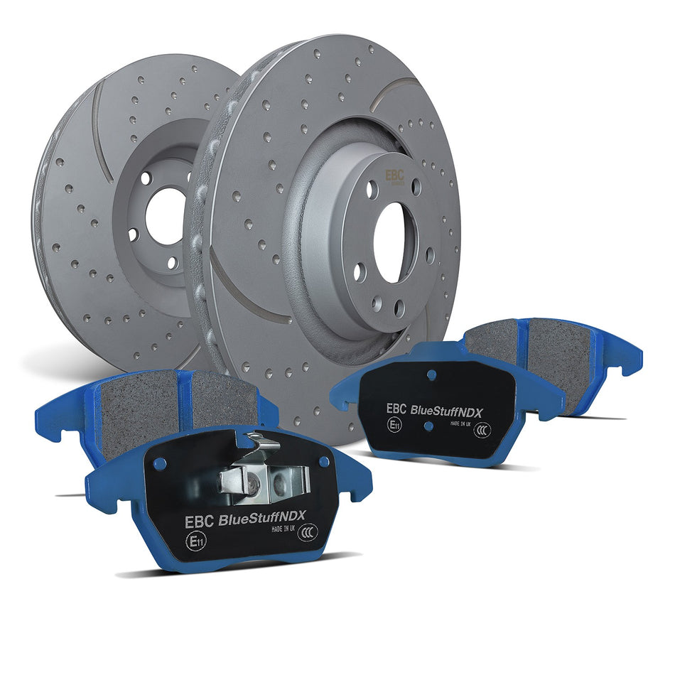 EBC Brakes Brake Pad and Rotor - PD14KF634