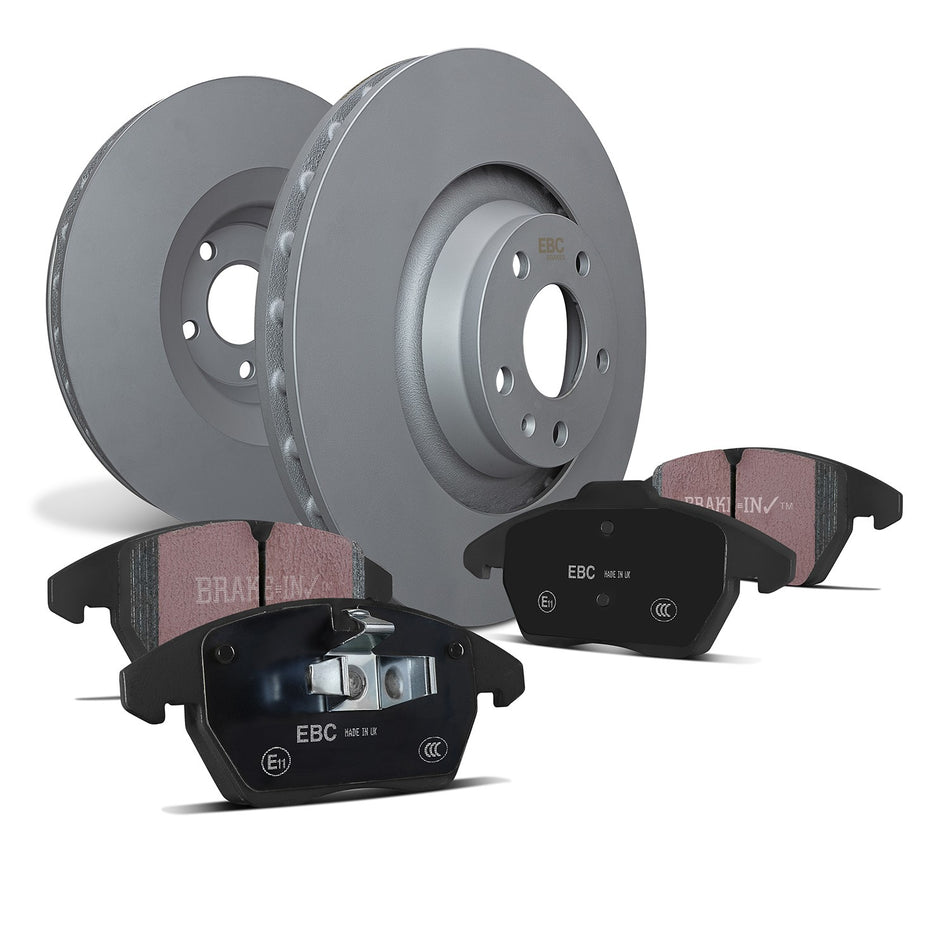 EBC Brakes Brake Pad and Rotor - PDKR222