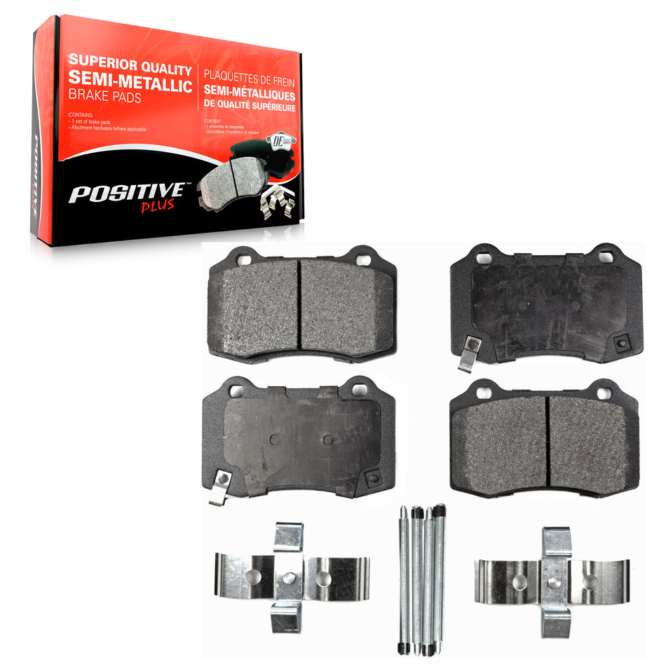 Rear Semi-Metallic Disc Brake Pads PPF-D1053 For Jeep Grand Cherokee Dodge Chrysler 300 Charger CTS