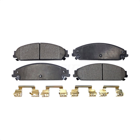 Front Semi-Metallic Disc Brake Pads PPF-D1058 For Dodge Charger Chrysler 300 Challenger 200 Avenger Magnum Caliber by Positive Plus