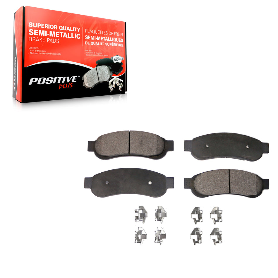 Rear Semi-Metallic Disc Brake Pads PPF-D1067 For Ford F-350 Super Duty