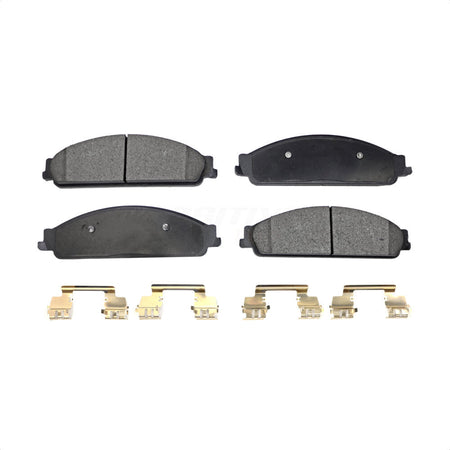 Front Semi-Metallic Disc Brake Pads PPF-D1070 For Ford Five Hundred Freestyle Taurus Mercury Montego X Sable by Positive Plus