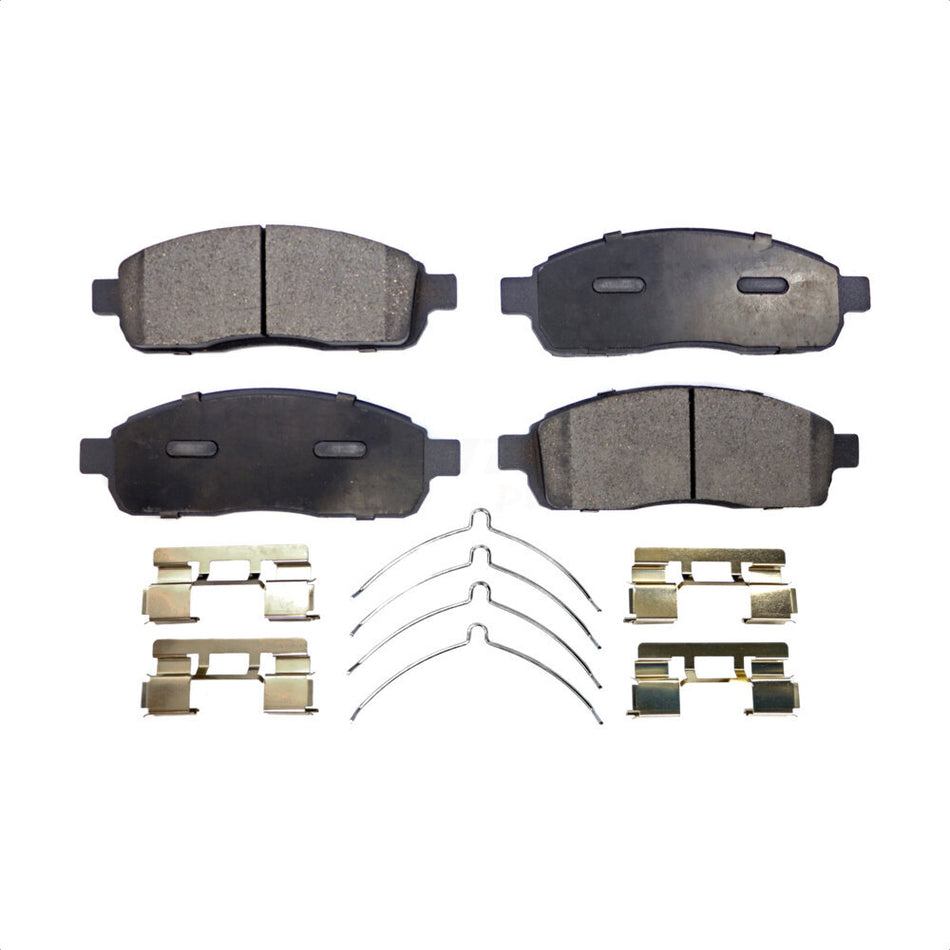 Front Semi-Metallic Disc Brake Pads PPF-D1083 For Ford F-150 Lincoln Mark LT by Positive Plus