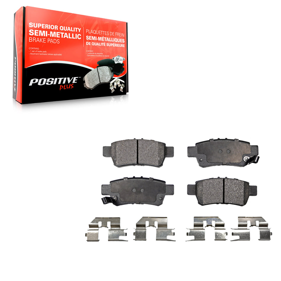 Rear Semi-Metallic Disc Brake Pads PPF-D1088 For 2005-2010 Honda Odyssey