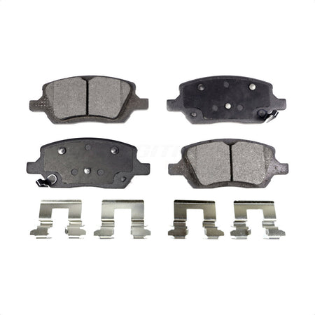 Rear Semi-Metallic Disc Brake Pads PPF-D1093 For Chevrolet Uplander Pontiac Montana Buick Terraza Saturn Relay VPG MV-1 by Positive Plus