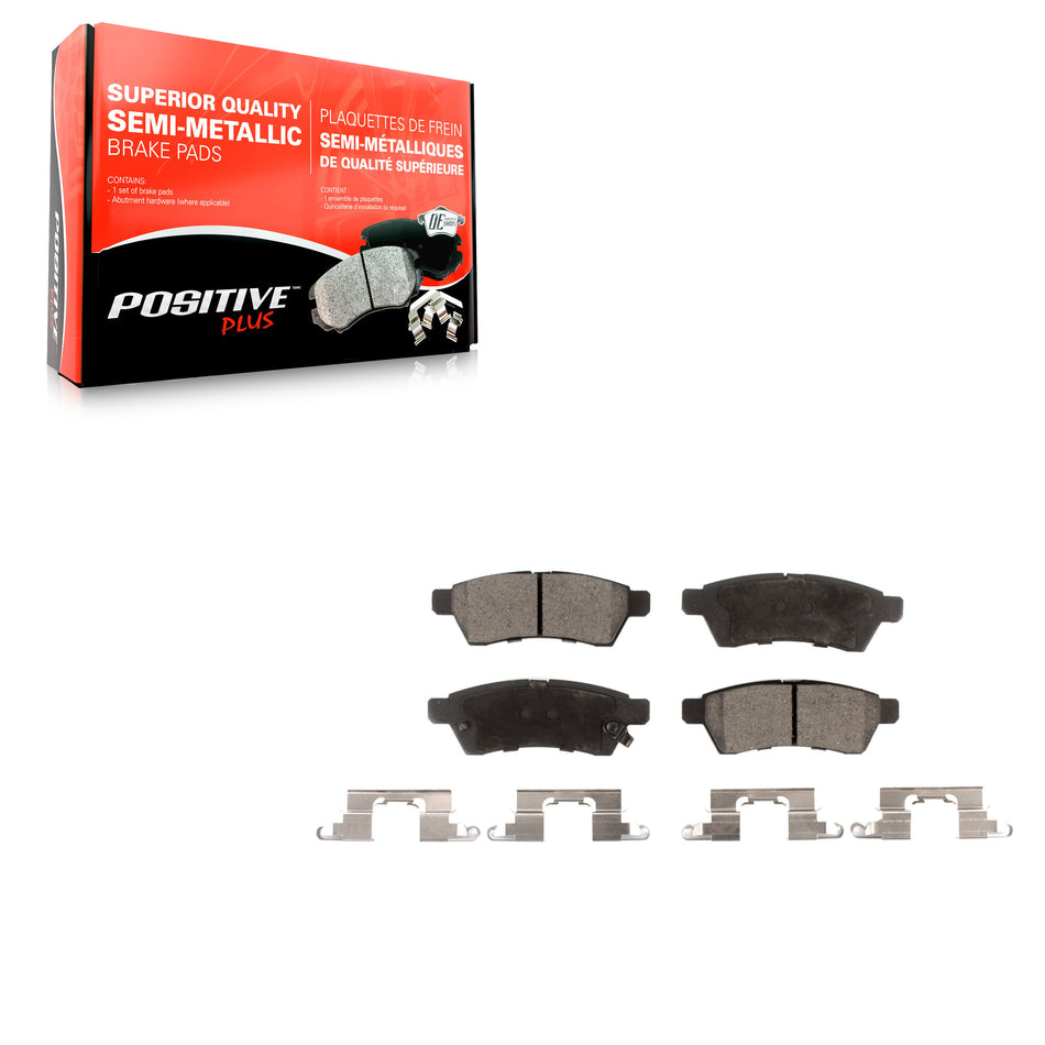 Rear Semi-Metallic Disc Brake Pads PPF-D1100 For Nissan Frontier Xterra Suzuki Equator