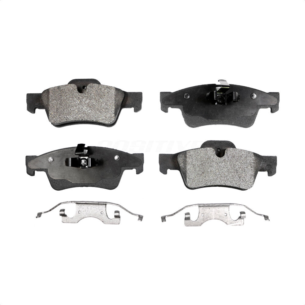 Rear Semi-Metallic Disc Brake Pads PPF-D1122 For Mercedes-Benz ML350 GL450 R350 GL550 G63 AMG ML500 ML320 GL350 ML550 GL320 R500 R320 G55 ML63 G65 ML450 by Positive Plus