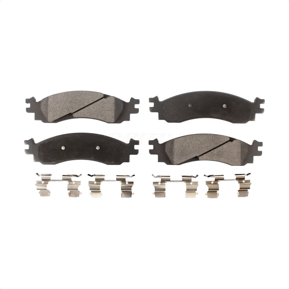 Front Semi-Metallic Disc Brake Pads PPF-D1158 For Ford Explorer Taurus Sport Trac Mercury Mountaineer by Positive Plus