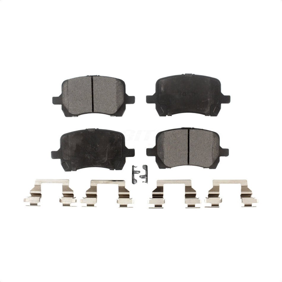 Front Semi-Metallic Disc Brake Pads PPF-D1160 For Chevrolet Malibu Pontiac G6 HHR Cobalt Saturn Aura G5 by Positive Plus