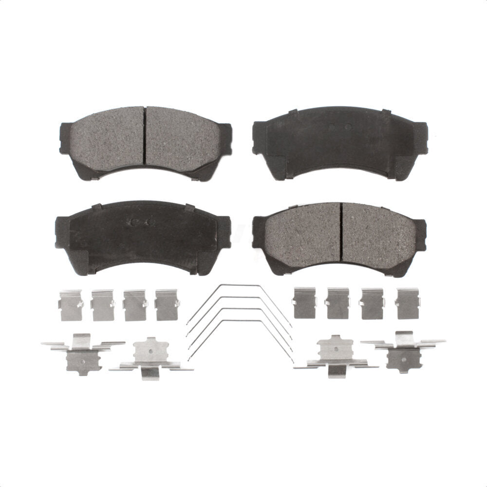 Front Semi-Metallic Disc Brake Pads PPF-D1164 For Ford Fusion Mazda 6 Lincoln MKZ Mercury Milan Zephyr by Positive Plus