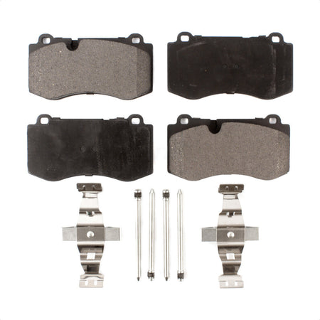 Front Semi-Metallic Disc Brake Pads PPF-D1223 For Mercedes-Benz S550 SL550 CL550 S600 S350 S400 CL600 S450 by Positive Plus