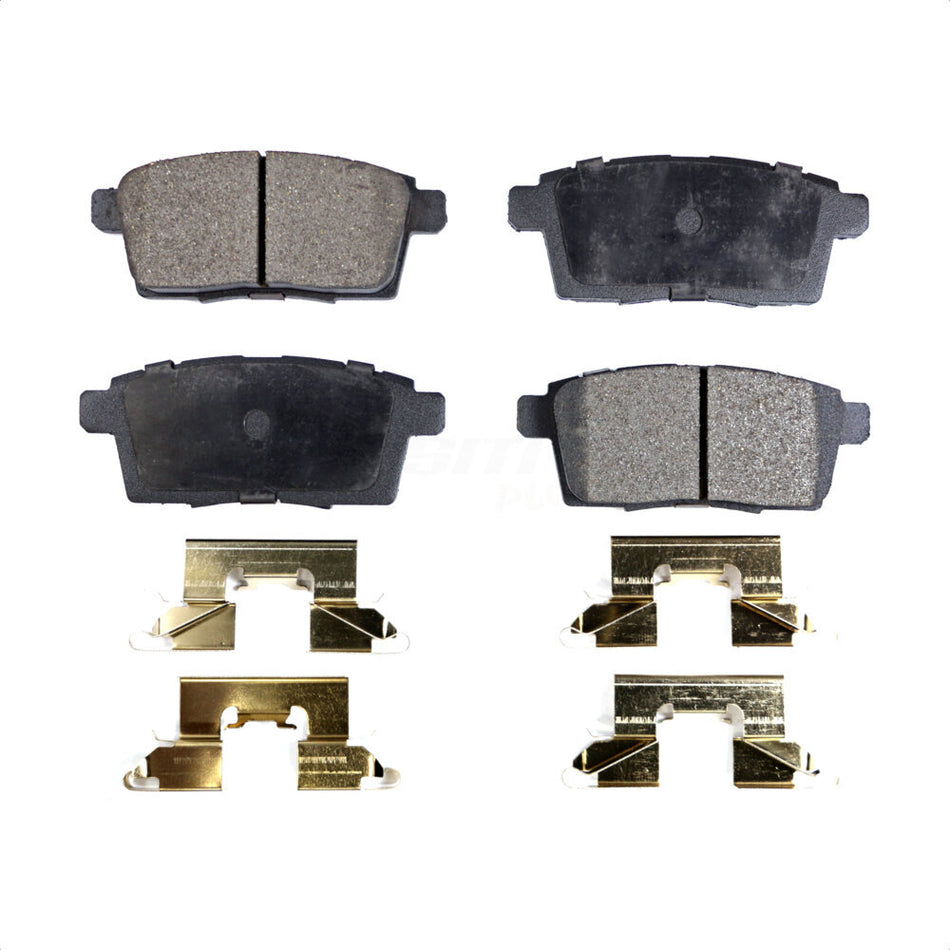 Rear Semi-Metallic Disc Brake Pads PPF-D1259 For Ford Edge Mazda CX-9 CX-7 Lincoln MKX by Positive Plus