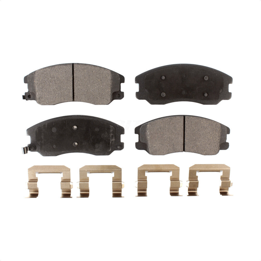 Front Semi-Metallic Disc Brake Pads PPF-D1264 For Chevrolet Equinox Saturn Vue Captiva Sport Pontiac Torrent Suzuki XL-7 by Positive Plus