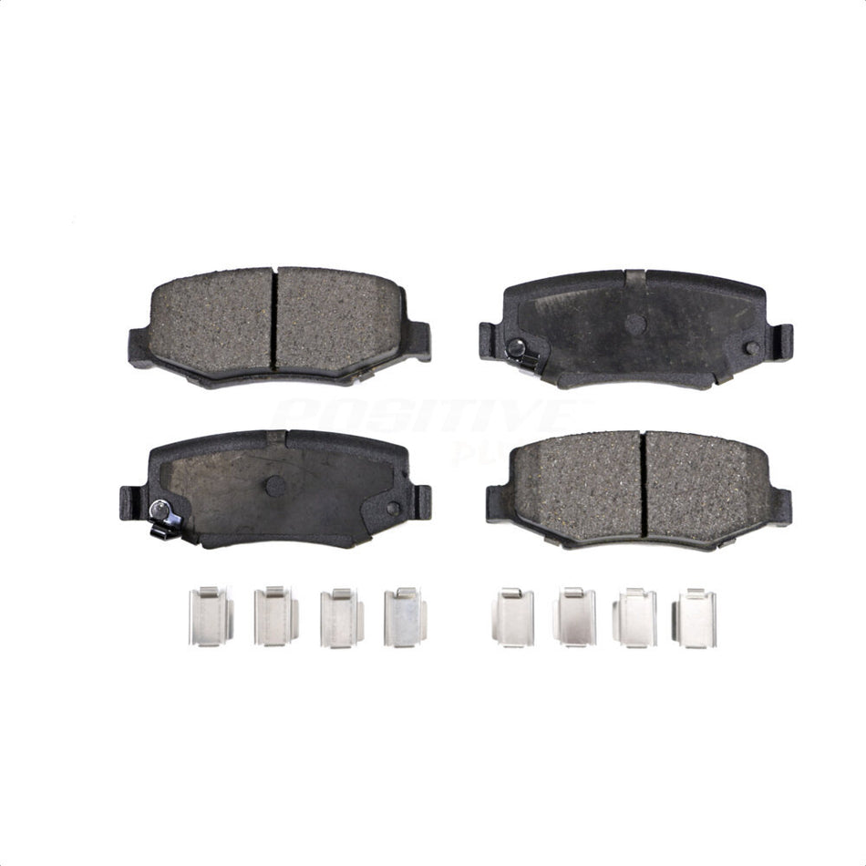 Rear Semi-Metallic Disc Brake Pads PPF-D1274 For Jeep Wrangler Liberty Dodge Nitro JK by Positive Plus