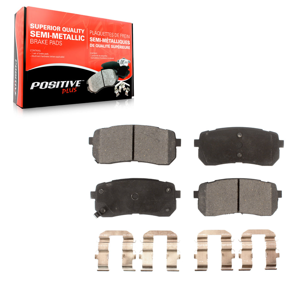 Rear Semi-Metallic Disc Brake Pads PPF-D1302 For Kia Sedona Hyundai Veracruz