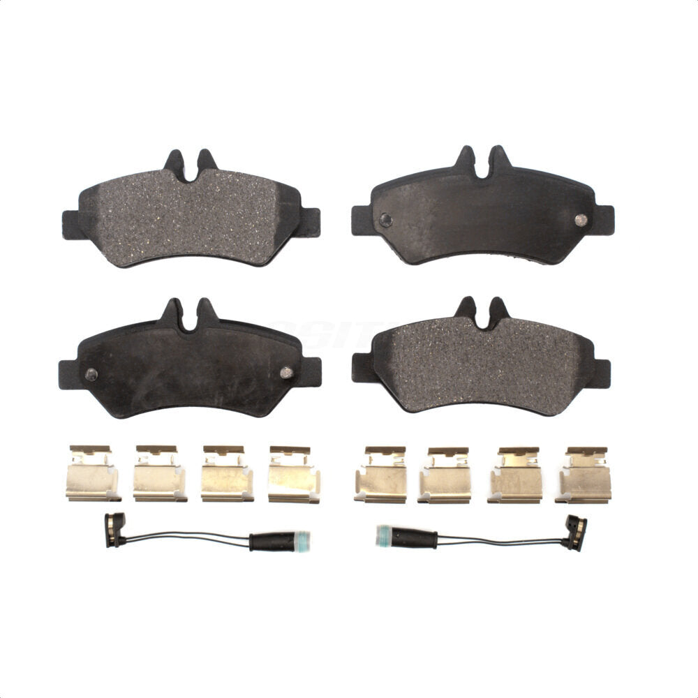 Rear Semi-Metallic Disc Brake Pads PPF-D1317A For Sprinter 2500 Mercedes-Benz Freightliner Dodge 3500 by Positive Plus